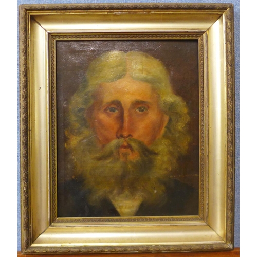 7 - English School (19th Century), pair of portraits, oil on canvas, unsigned, 33 x 27cms, framed