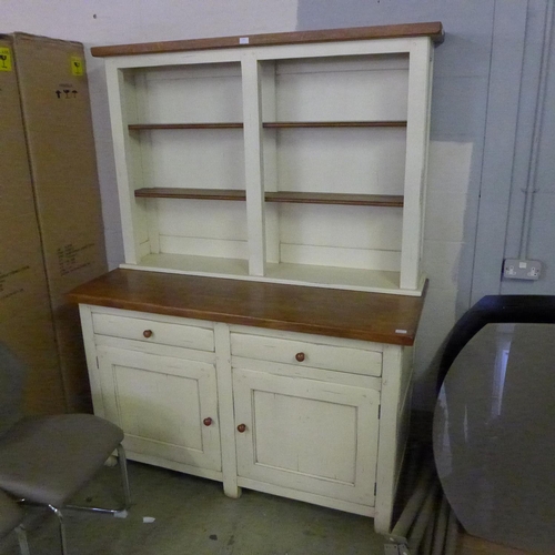 1853 - A Fired earth oak dresser