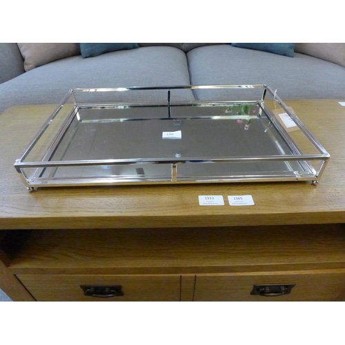 1366 - A nickel mirrored bar tray (2052413)   #