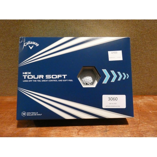 3060 - Callaway Hex Tour Soft Golf Balls (205-388) * This Lot Is Subject To Vat