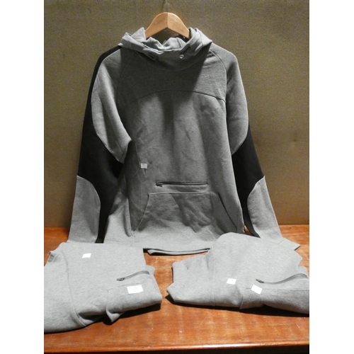 3137 - Three Puma Evostripe Hoodies      (205-246, 247, 248) * This Lot Is Subject To Vat