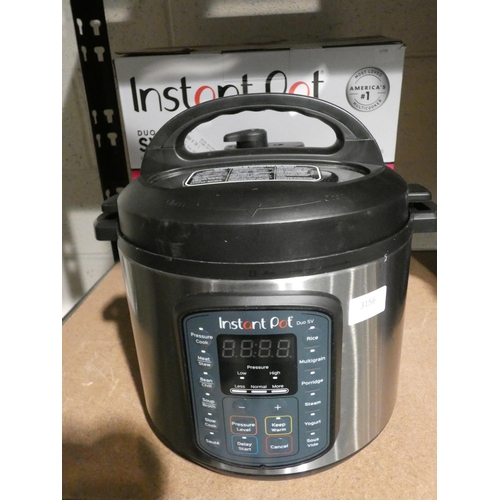 3156 - Instant Pot Duo 9 In 1   Cooker (205-430) * This Lot Is Subject To Vat