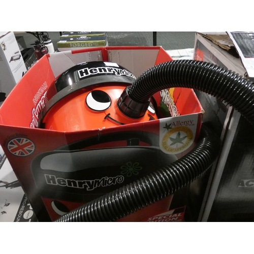 3202 - Henry Micro Hi-Flo Vacuum Cleaner (205-107) * This Lot Is Subject To Vat