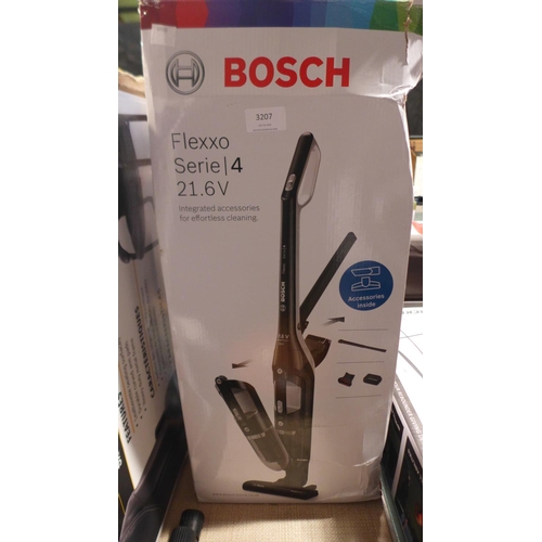 3207 - Bosch Flexxo Vacuum Cleaner       (205-458) * This Lot Is Subject To Vat