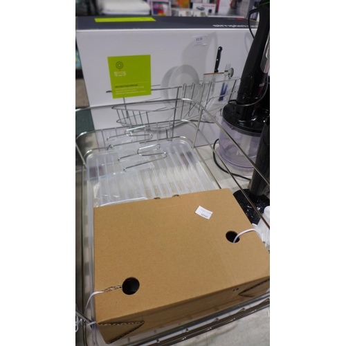 3239 - Kt1107 Simple Human Slim Wire Dishrack (205-283) * This Lot Is Subject To Vat