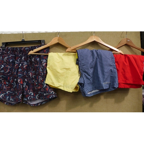 3405 - Ten pairs of men's Ben Sherman swim shorts - mixed sizes and prints * This lot is subject to VAT