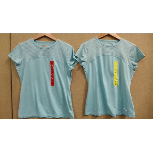 3410 - Ten Fila Adelina lady's t-shirts (mixed sizes) * This lot is subject to VAT