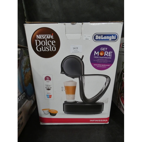 3419 - A Dolce Gusto Infinissima coffee machine (203-157/903)