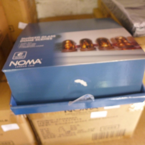 2122 - Box of 2 packs of Noma smoked glass dome scenes - 32 in total - unused * this lot is subject to vat