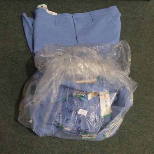 3326 - Ten pairs of men's shorts - size 38 - colour 'blue sapphire' * This lot is subject to VAT