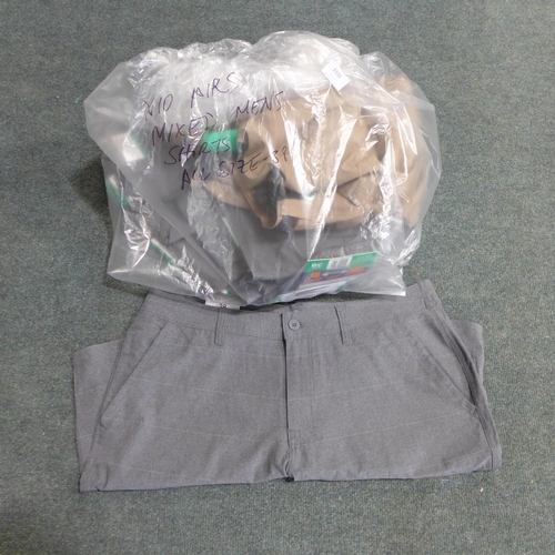 3336 - Ten pairs of men's shorts - size 38 - mixed styles * This lot is subject to VAT