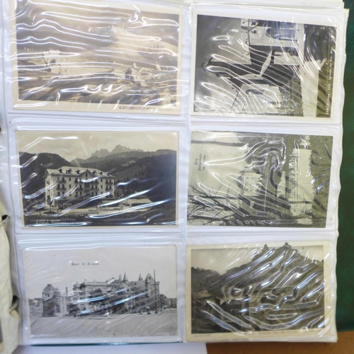 678 - Postcards; a large album of worldwide postcards, vintage to modern, Australia, New Zealand, South Af... 