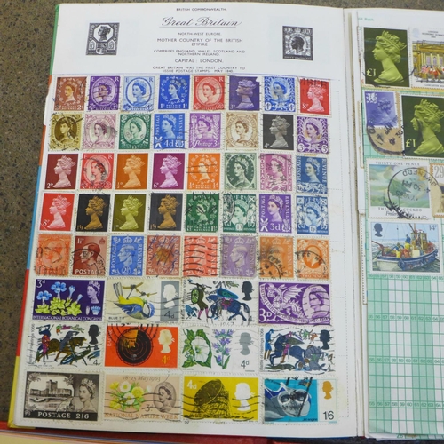 681 - A 2005 Collection of Singapore stamps and one other album of stamps