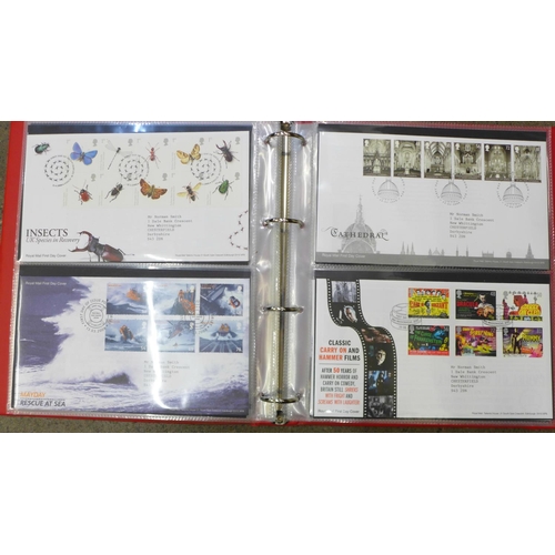 755 - GB first day covers from September 2006 to October 2010, 52 covers all with typed address and specia... 