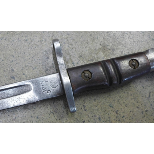 838 - An American 1913 bayonet