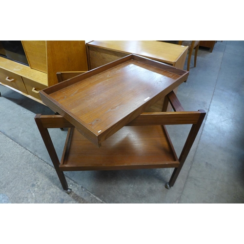 155 - A Danish teak trolley