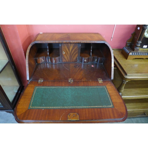 74 - A mahogany bureau de dame