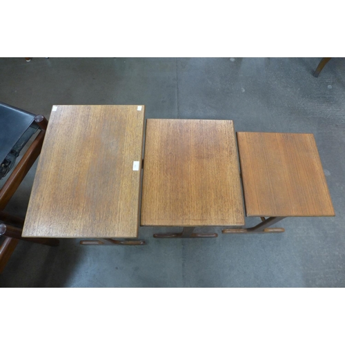 150 - A G-Plan Fresco teak nest of tables