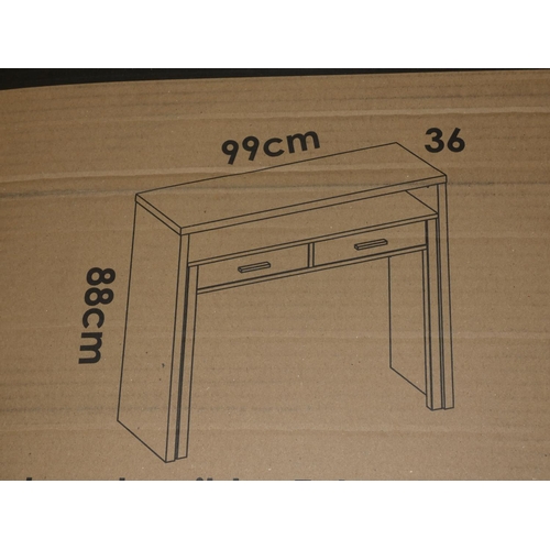 3223 - A Dekit Seven 319 extendable console unit (99 x 36 x 88cm) * this lot is subject to VAT