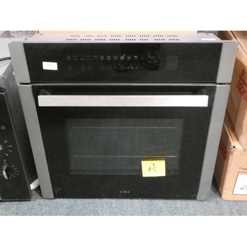 3258 - A CDA 60cm wide single oven (SK45055)