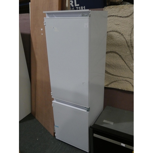 3260 - A Prima 70/30 integrated fridge freezer (PRRF700) slight scratch to freezer door