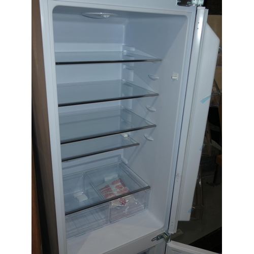 3260 - A Prima 70/30 integrated fridge freezer (PRRF700) slight scratch to freezer door