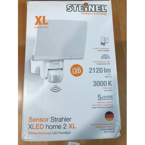 3161 - A Steinel XL LED sensor floodlight * this lot is subject to VAT