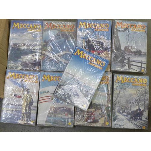 687 - Meccano Magazines; eleven years-1948 to 1951, 1953, 1955, and 1956 to 1960