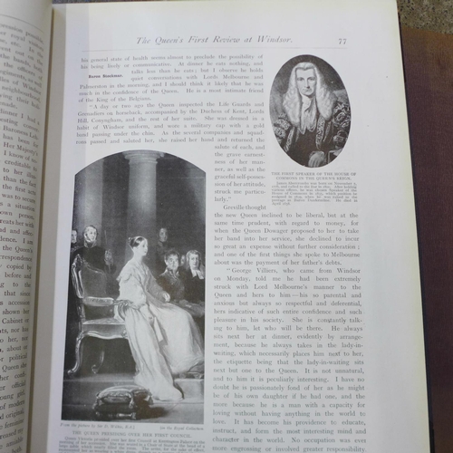 753 - Three volumes; Queen Victoria, Her Life and Empire printed by Marquis of Lorne, English Mechanic, Mi... 