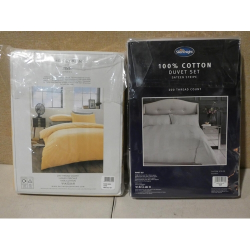 3068 - Two kingsize duvet sets * this lot is subject to VAT