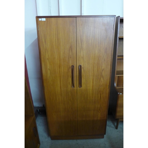 123 - A G-Plan Fresco teak wardrobe