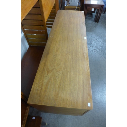 138 - A teak desk