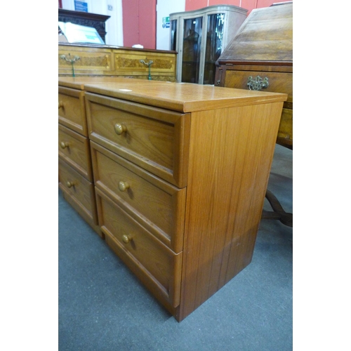 170 - A pair of G-Plan teak bedside chests