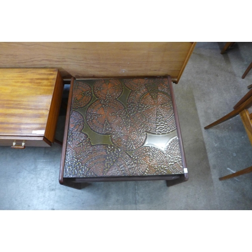 180 - Two teak coffee tables