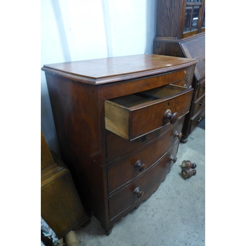 300 - A Victorian mahogany chest of drawers