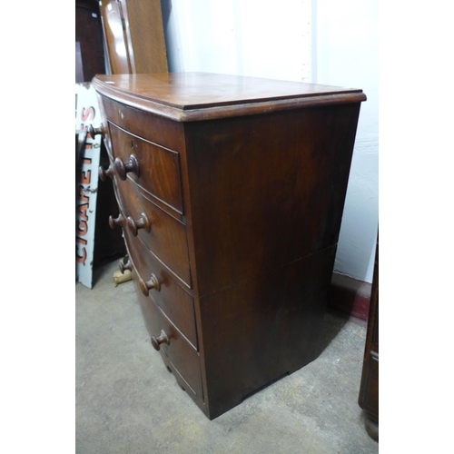 300 - A Victorian mahogany chest of drawers