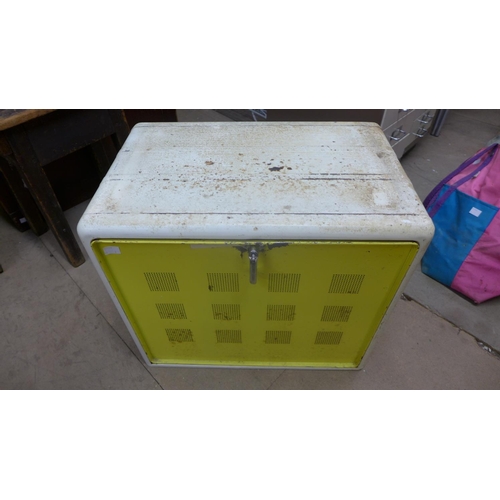 376 - Two mid 20th Century Tala metal food safes