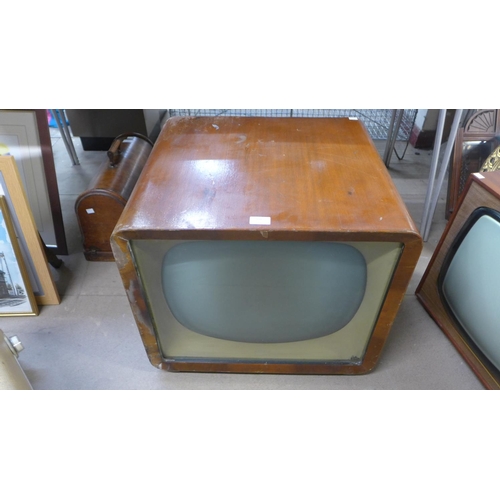 391 - Three vintage televisions