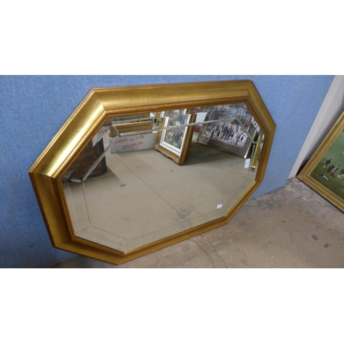 422 - Two gilt framed mirrors