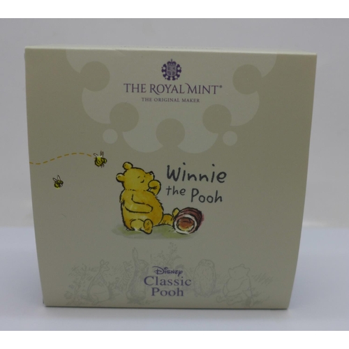 800L - Coins;-2020 Disney Classic Winnie the Pooh UK 50p silver proof coin, appearing for the first time on... 