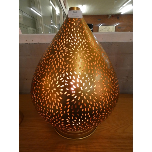 1335 - A gold Babloo table lamp (LPBM35)   #