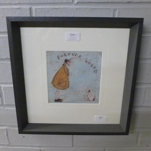 1515 - A Sam Toft print, Forever Loved, 30cm x 30cm (PFPPR48403G11)  #