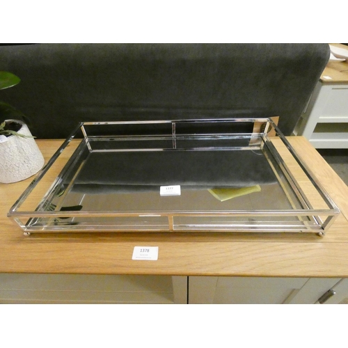 1535 - A nickel mirrored bar tray (2052413)   #