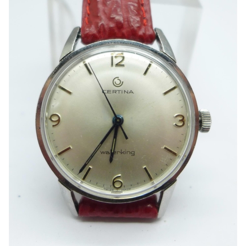 1097 - A Certina Waterking wristwatch