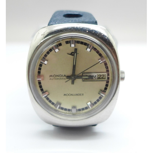 1127 - A Mondia Moonlander automatic wristwatch