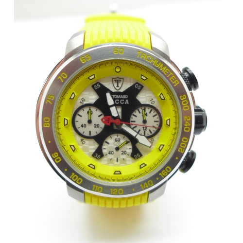 1131 - A Lucca chronograph wristwatch