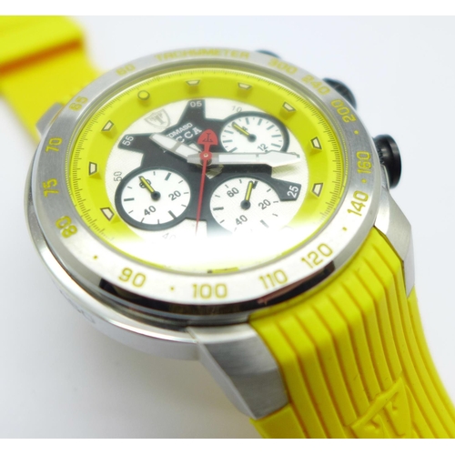 1131 - A Lucca chronograph wristwatch