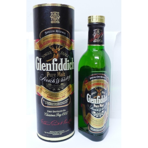 622 - One bottle, Glenfiddich Single Malt Scotch Whisky Special Reserve, 35cl