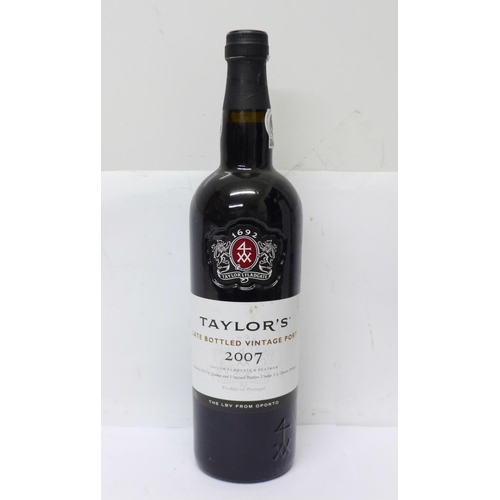 624 - One bottle, Taylor's Late Bottled Vintage Port, 2007