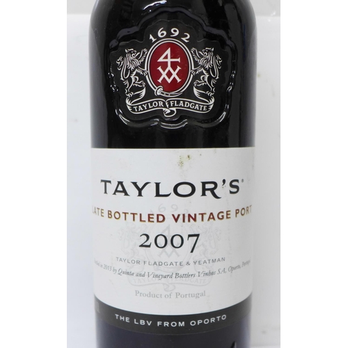 624 - One bottle, Taylor's Late Bottled Vintage Port, 2007